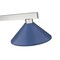 Z-Lite Cobalt Billiard, 3-Light, 14 In.W x 46 In.L x 8 In.H, Brushed Nickel/Navy Blue 152BN-MNB - alternate 4